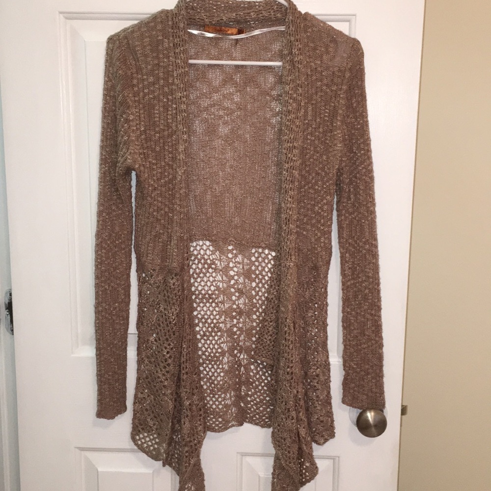 Light brown Knit Cardigan